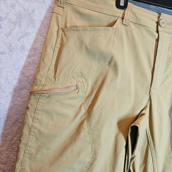 Eddie Bauer Mens First Ascent Guide Pro Pants 38 x 30 Cargo Hiking Khaki Tan - Picture 10 of 15